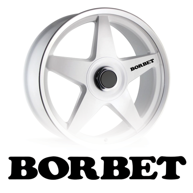 BORBET Naklejka z kategorii NA FELGI BORBET Naklejka z kategorii NA FELGI