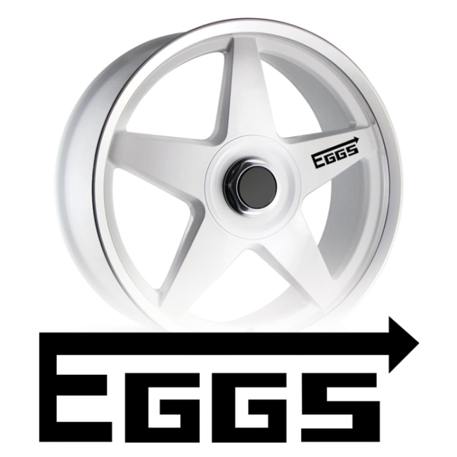 EGGS Naklejka z kategorii NA FELGI