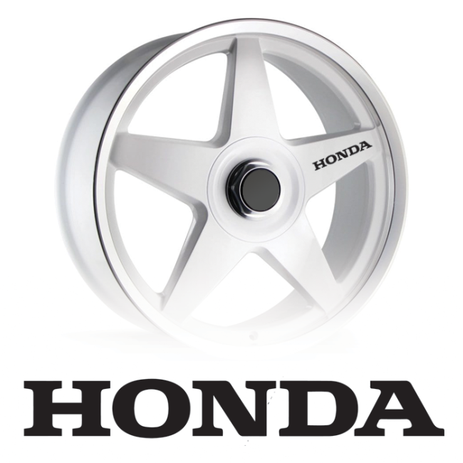 HONDA Naklejka z kategorii NA FELGI