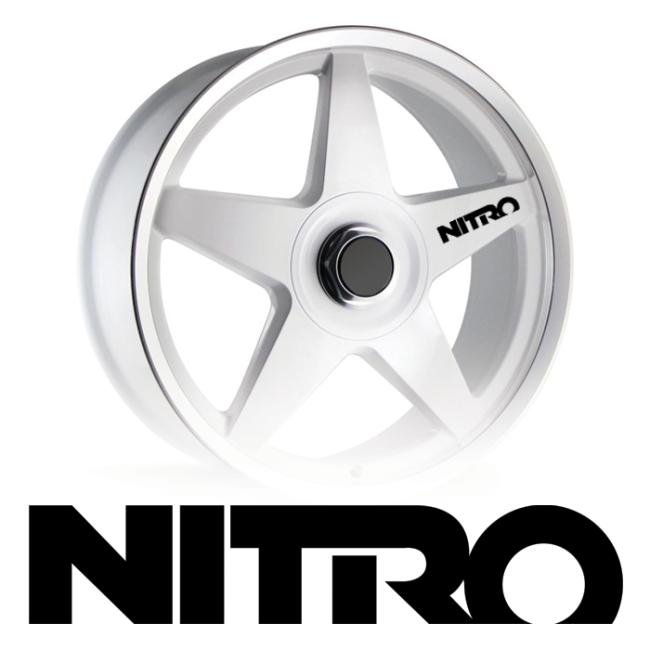 NITRO Naklejka z kategorii NA FELGI NITRO Naklejka z kategorii NA FELGI