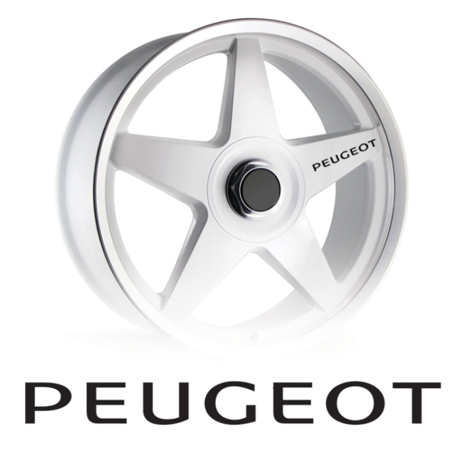 PEUGEOT Naklejka z kategorii NA FELGI PEUGEOT Naklejka z kategorii NA FELGI
