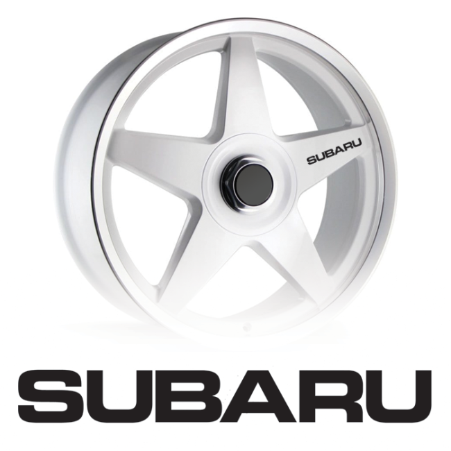 SUBARU Naklejka z kategorii NA FELGI