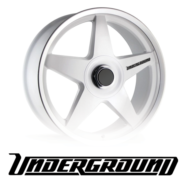 UNDERGROUND Naklejka z kategorii NA FELGI UNDERGROUND Naklejka z kategorii NA FELGI