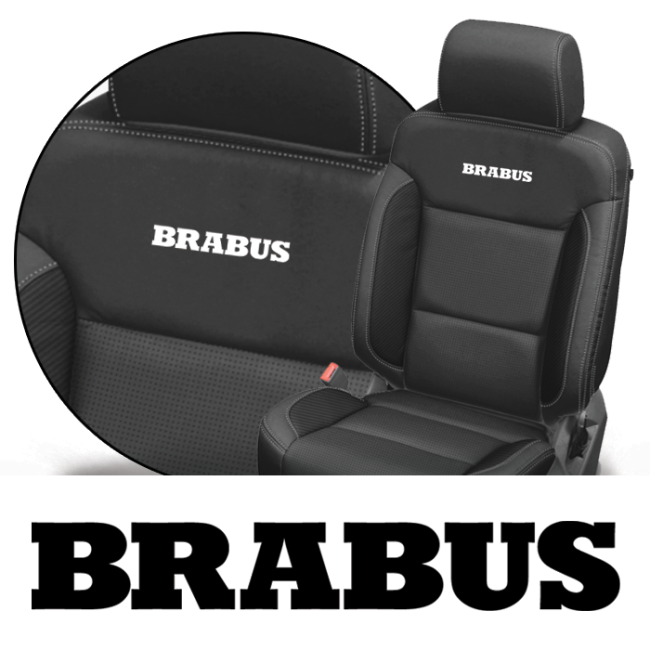 BRABUS Naklejka z kategorii NA FOTELE