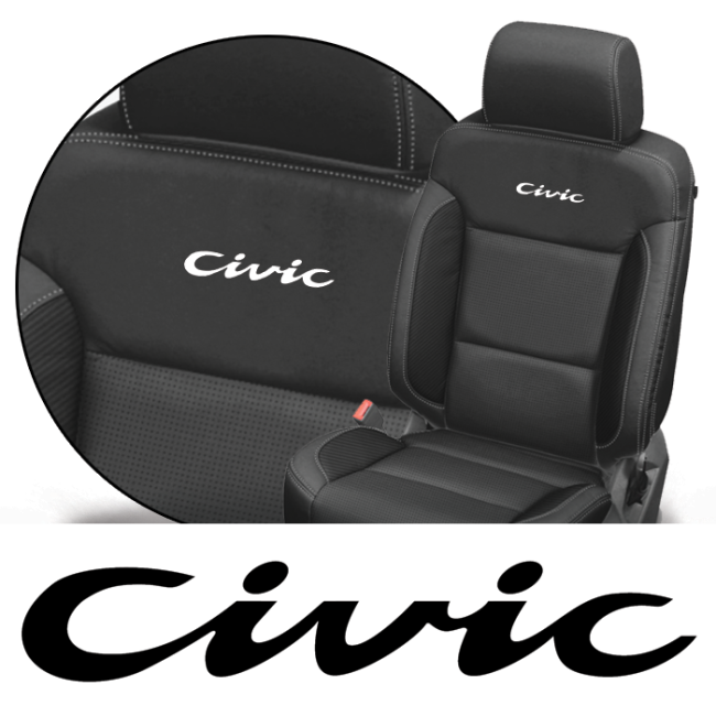 CIVIC 2 Naklejka z kategorii NA FOTELE CIVIC 2 Naklejka z kategorii NA FOTELE