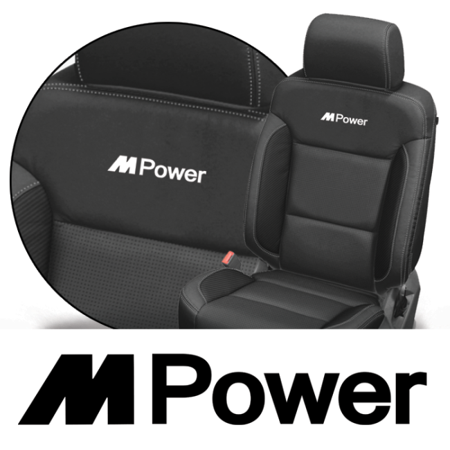 M POWER Naklejka z kategorii NA FOTELE M POWER Naklejka z kategorii NA FOTELE