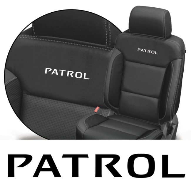 PATROL Naklejka z kategorii NA FOTELE PATROL Naklejka z kategorii NA FOTELE