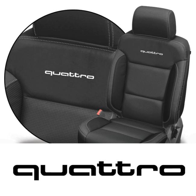 QUATTRO 2 Naklejka z kategorii NA FOTELE QUATTRO 2 Naklejka z kategorii NA FOTELE