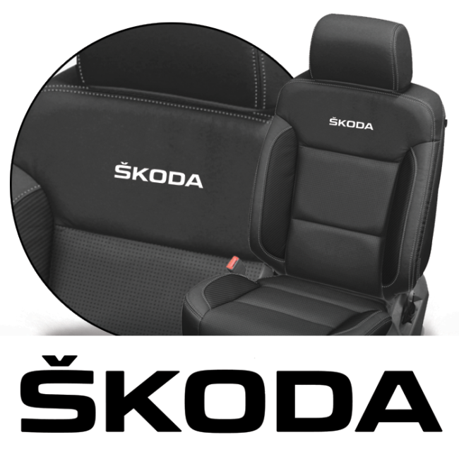 SKODA 2 Naklejka z kategorii NA FOTELE SKODA 2 Naklejka z kategorii NA FOTELE