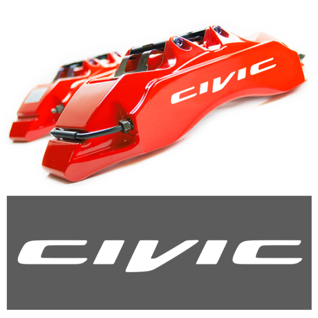 CIVIC Naklejka z kategorii NA ZACISKI