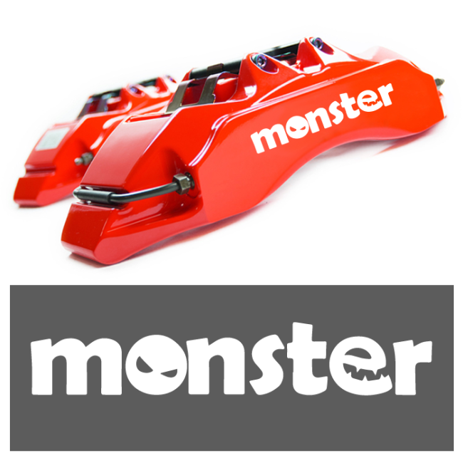 MONSTER 2 Naklejka z kategorii NA ZACISKI