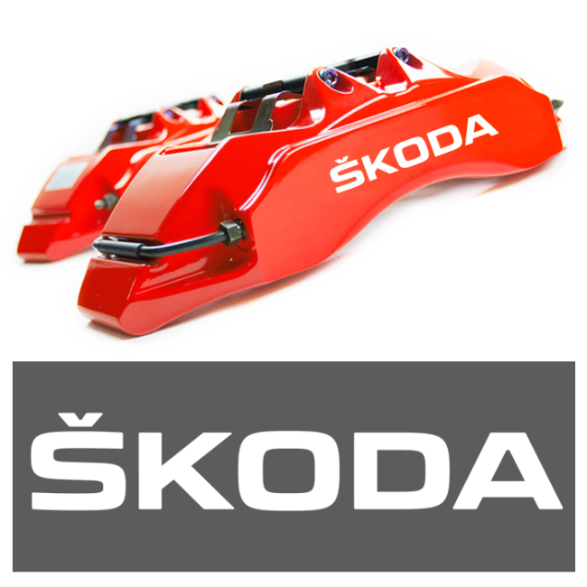 SKODA Naklejka z kategorii NA ZACISKI