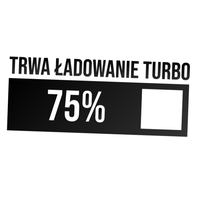 Naklejka TURBO