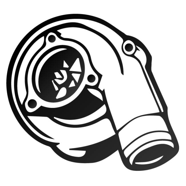 Naklejka TURBO