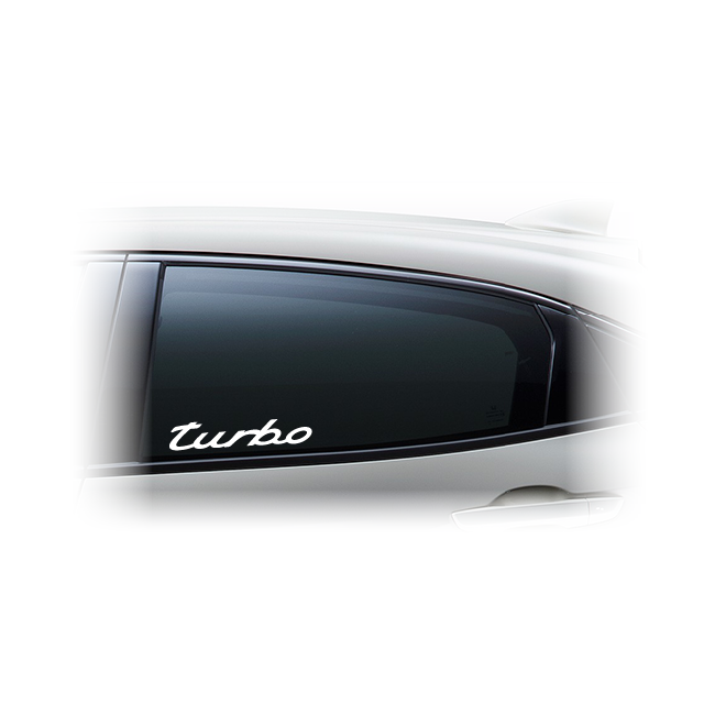 Naklejka TURBO